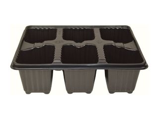 seedling-tray-6-cavity-black-seedtray6blk seedling-tray-6-cavity-black-seedtray6blk