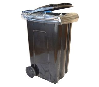 Clear-refuse-bags-in-black-wheelie-bin Clear-refuse-bags-in-black-wheelie-bin