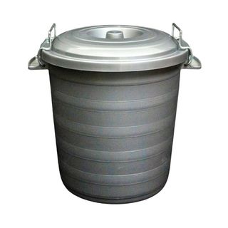 Lock-bin-colour-metallic-grey-small-size-12l-closeup Lock-bin-colour-metallic-grey-small-size-12l-closeup