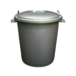 Lock-bin-colour-metallic-grey-22l-medium-size-close-up Lock-bin-colour-metallic-grey-22l-medium-size-close-up