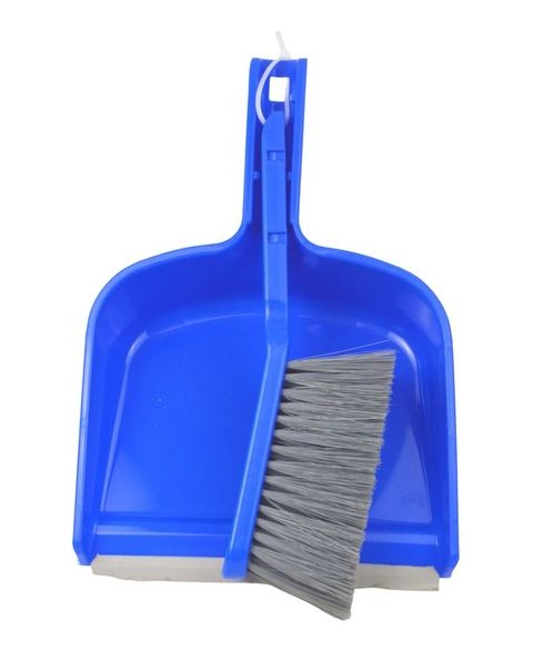 Dustpan-with-brush-handheld-set-plastic-blue Dustpan-with-brush-handheld-set-plastic-blue