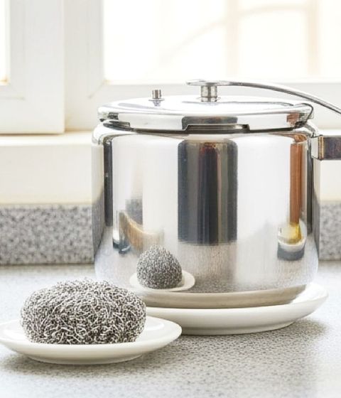 Galvanised-wire-scourer-and-pot Galvanised-wire-scourer-and-pot